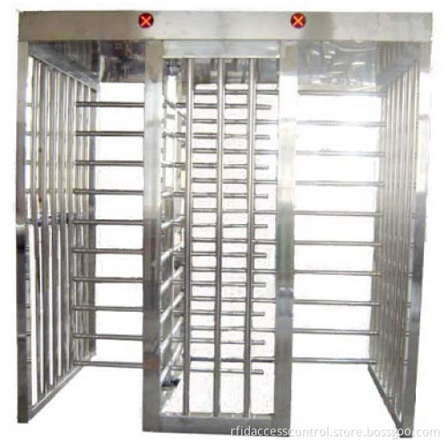 2-Lane Secuirty Full Height Turnstile (YET-Z712B)